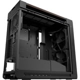 ASUS PROART PA602 WALNUT WOOD TG PWM MODERN BLACK boîtier big tower Marron/bois | 4x USB-A | 1x USB-C | Verre Trempé