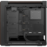 ASUS PROART PA602 WALNUT WOOD TG PWM MODERN BLACK boîtier big tower Marron/bois | 4x USB-A | 1x USB-C | Verre Trempé