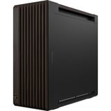 ASUS PROART PA602 WALNUT WOOD TG PWM MODERN BLACK boîtier big tower Marron/bois | 4x USB-A | 1x USB-C | Verre Trempé