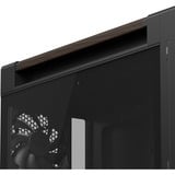 ASUS ProArt PA602 Wood Edition Retro Brown - Tempered Glass Panel boîtier big tower Marron/bois | 4x USB-A | 1x USB-C | Verre Trempé