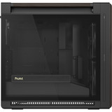 ASUS ProArt PA602 Wood Edition Retro Brown - Tempered Glass Panel boîtier big tower Marron/bois | 4x USB-A | 1x USB-C | Verre Trempé