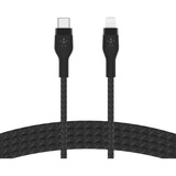 Belkin BOOSTCHARGE PRO Flex câble USB-A avec connecteur Lightning Noir, 1 m