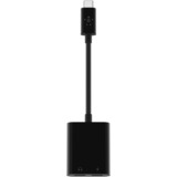 Belkin Connecter l'adaptateur audio et de charge USB-C Noir