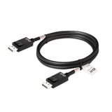Club 3D DisplayPort 2.1 Bi-Directionnel Certifié VESA DP80, Câble 1,6 mètre