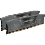 Corsair 32 Go DDR5-6200 Kit, Mémoire vive Noir, CMK32GX5M2X6200C32, Vengeance, XMP