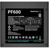 DeepCool PF600 alimentation  600 watt Noir, 4x PCIe