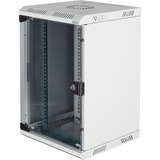 Digitus Enceinte murale combinée 254 mm (10") et 482,6 (19") mm, Armoire informatique Gris clair