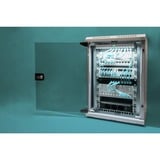 Digitus Enceinte murale combinée 254 mm (10") et 482,6 (19") mm, Armoire informatique Gris clair