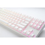 Ducky One 3 Classic Pure White TKL, clavier Blanc, Layout États-Unis, Cherry MX Silver
