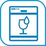 Emsa Bac de fraîcheur Clip & Close 3,7 L, Boîte Transparent/Bleu, rectangulaire, avec bac de récupération