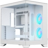 Fractal Design Fractal Design Pop 2 Vision RGB boîtier midi tower Blanc | 1x USB-A | 1x USB-C | RGB | Verre Trempé