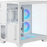 Fractal Design Fractal Design Pop 2 Vision RGB boîtier midi tower Blanc | 1x USB-A | 1x USB-C | RGB | Verre Trempé