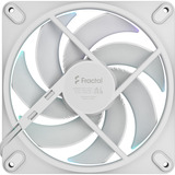 Fractal Design Momentum 14 RGB White, Ventilateur de boîtier Blanc, Connecteur PWM à 4 broches, ARGB Gen 2 (20 LED)