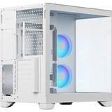 Fractal Design Pop 2 Vision RGB boîtier midi tower Blanc | 1x USB-A | 1x USB-C | RGB | Verre Trempé
