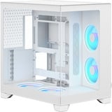 Fractal Design Pop 2 Vision RGB boîtier midi tower Blanc | 1x USB-A | 1x USB-C | RGB | Verre Trempé