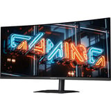 GIGABYTE MO34WQC36 QD-OLED 34" Moniteur UltraWide gaming incurvé  Noir, 2x HDMI, DisplayPort, USB-A, USB-B, USB-C, 360 Hz