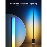 Govee RGBICWW Lampadaire Pro, Lampe Noir, 2.4GHz Wi-Fi + Bluetooth