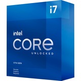 Intel® Core i7-11700KF, 3,6 GHz (5,0 GHz Turbo Boost) socket 1200, Processeur "Rocket Lake", unlocked, processeur en boîte