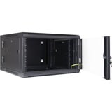 Inter-Tech Boîtier mural SMB-6606, Armoire informatique Noir