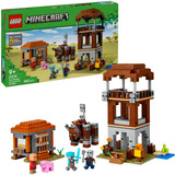LEGO 21278 Minecraft, Poste des pillards et Le Ravageur, Jouets de construction Jeu de construction, 9 an(s), Plastique, 665 pièce(s), 1,02 kg