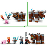 LEGO 21278 Minecraft, Poste des pillards et Le Ravageur, Jouets de construction Jeu de construction, 9 an(s), Plastique, 665 pièce(s), 1,02 kg