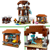 LEGO Minecraft - L'avant-poste du Pilleur et le Destructeur, Jouets de construction 21278