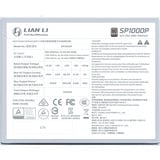 Lian Li SP Platinum alimentation  modulaire 1000 watt Blanc, 1x 12V-2x6, 2x PCIe, 2x PCIe, gestion des câbles