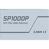 Lian Li SP Platinum alimentation modulaire 1000 watt Blanc, 1x 12V-2x6, 2x PCIe, 2x PCIe, gestion des câbles