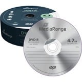 MediaRange MR403 DVD vierge 4,7 Go DVD-R 25 pièce(s), Support vierge DVD DVD-R, Boîte à gâteaux, 25 pièce(s), 4,7 Go