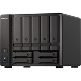 QNAP TS-h973AX-8G, NAS Noir, 2x 2.5 GbE, 1x 10GbE, USB