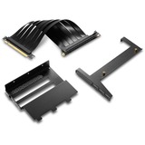Sharkoon 4044951032419 Compartiment pour ordinateur Universel Support de carte graphique Noir, Universel, Support de carte graphique, Métal, Noir, Sharkoon REV300, 0,23 m