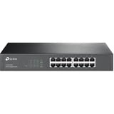 TP-Link TL-SG1016D Non-géré Gigabit Ethernet (10/100/1000) Noir, Switch Marron, Non-géré, Gigabit Ethernet (10/100/1000), Full duplex, Grille de montage, Vente au détail