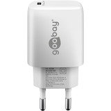 goobay Chargeur rapide USB-C PD GaN (25 W) Blanc