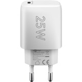 goobay Chargeur rapide USB-C PD GaN (25 W) Blanc