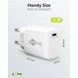 goobay Chargeur rapide USB-C PD GaN (25 W) Blanc