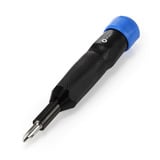 iFixit Narwhal - Tournevis 6 en 1, Set d'embouts de vissage Noir/Bleu