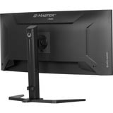iiyama G-Master Black Hawk GCB3482WQSU-B1 34" Moniteur UltraWide gaming incurvé  Noir, 120 Hz, HDMI, DisplayPort, Audio, AMD Free-Sync