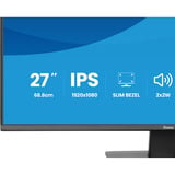 iiyama ProLite X2793HSU-B1 27" Moniteur  Noir (Mat), 68,6 cm (27"), 1920 x 1080 pixels, Full HD, LED, 1 ms, Noir