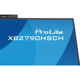 iiyama ProLite XB2790HSCH-B1 27" Moniteur Noir, 1x HDMI, 2x USB-C, 2x USB-A, 120 Hz