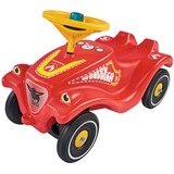 BIG BIG Bobby-Car Classic Fire Brigade, Toboggan Rouge/Jaune
