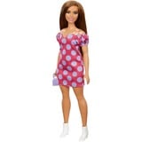 Barbie Fashionistas - Robe à pois, Poupée 