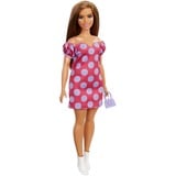 Barbie Fashionistas - Robe à pois, Poupée 