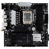 Biostar B760MX2-E Pro D4 carte mère socket 1700 Noir, RAID, Gb-LAN, Sound, µATX