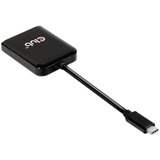 Club 3D USB‑C (DP Alt‑Mode) vers 2x DisplayPort, HUB Noir