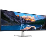 Dell UltraSharp U4924DW 49" Moniteur UltraWide incurvé  Argent/Noir, 2x HDMI, Mini-DisplayPort, 5x USB-A, 5x USB-C, RJ-45