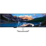Dell UltraSharp U4924DW 49" Moniteur UltraWide incurvé  Argent/Noir, 2x HDMI, Mini-DisplayPort, 5x USB-A, 5x USB-C, RJ-45