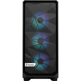 Fractal Design Meshify 2 Compact Lite RGB Black TG Light tint, Boîtier PC Noir