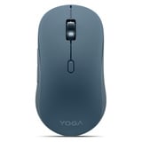 Lenovo Yoga Silent Bluetooth Mouse, Souris sarcelle, Bluetooth 5.3, 4000 DPI, silencieuse