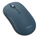 Lenovo Yoga Silent Bluetooth Mouse, Souris sarcelle, Bluetooth 5.3, 4000 DPI, silencieuse