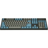 Leopold FC900RBTN/EGBPD, clavier gaming Gris/Bleu, Layout États-Unis, Cherry MX Brown